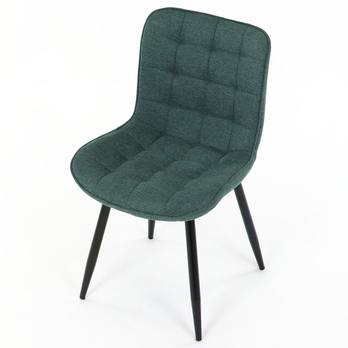 Jedálenská stolička LUMIR tmavozelená 1
