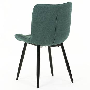 Jedálenská stolička LUMIR tmavozelená 4