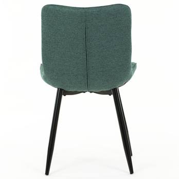Jedálenská stolička LUMIR tmavozelená 5