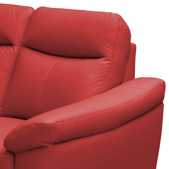 Pohovka LUNA 2 červená 2