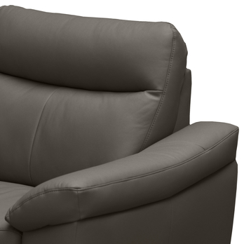 Pohovka LUNA 3 tmavohnedá 2