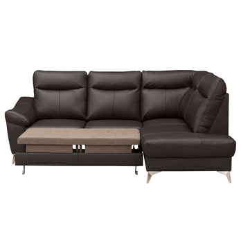 Sedacia súprava LUNA pravá, tmavohnedá 4