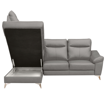 Sedacia súprava LUNA ľavá, sivá 6