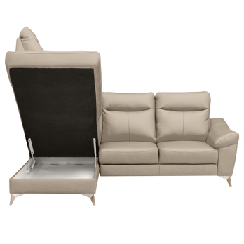 Sedacia súprava LUNA ľavá, krémová 5