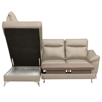 Sedacia súprava LUNA ľavá, krémová 6