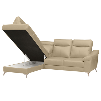 Sedacia súprava LUNA ľavá, béžová 2