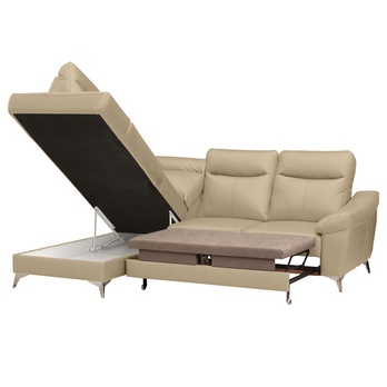 Sedacia súprava LUNA ľavá, béžová 7