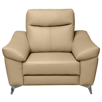 Kreslo LUNA béžová 1