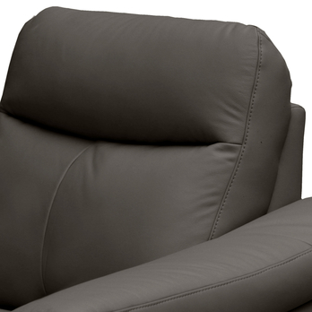 Kreslo LUNA tmavohnedá 2