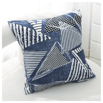 Posteľná bielizeň LUNA modrá, 45x45 + 70x90 a 140x200 cm 3