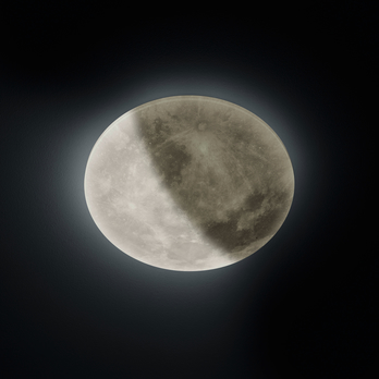 Stropné svietidlo  LUNAR bielošedá 6