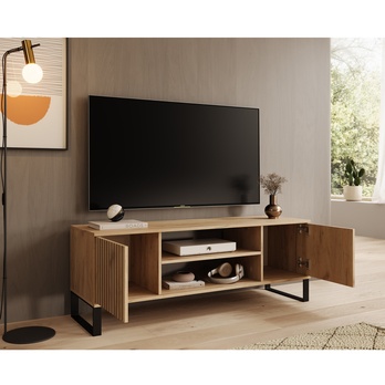 TV stolík LUNET dub craft, šírka 135 cm 2