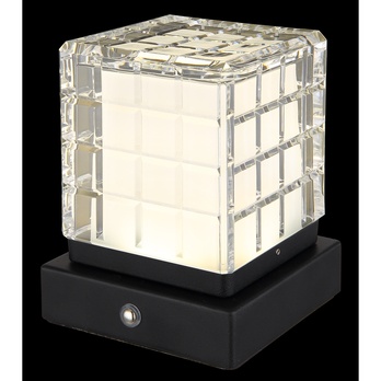 Stolná lampa LUNKI I čierna 2
