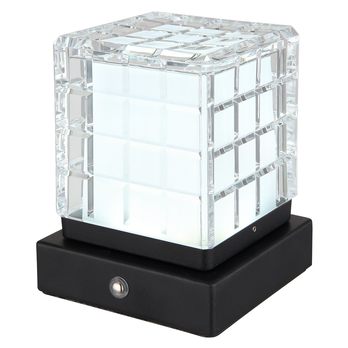 Stolná lampa LUNKI I čierna 4