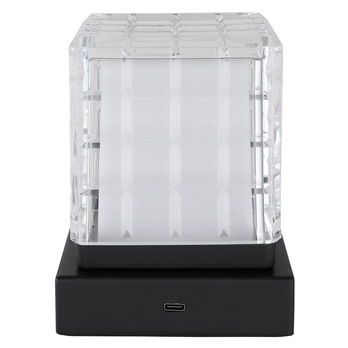 Stolná lampa LUNKI I čierna 6