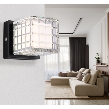 Stolná lampa LUNKI I čierna 10