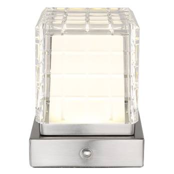 Stolná lampa LUNKI I strieborná 6