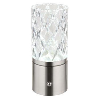 Stolná lampa LUNKI II strieborná 4