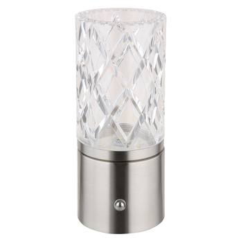 Stolná lampa LUNKI II strieborná 6