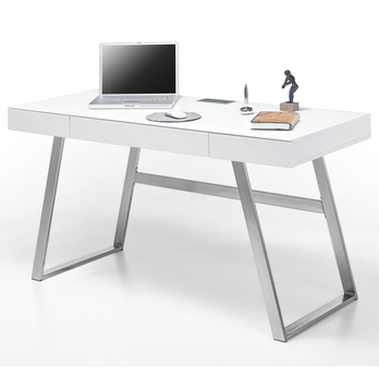 Písací stôl LUPIN biela 4