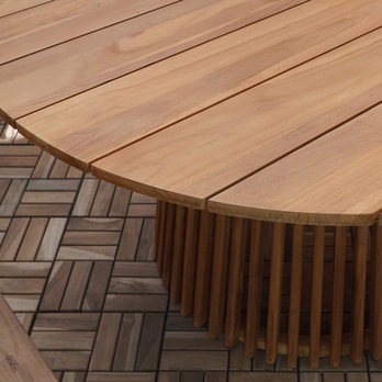 Jedálenský stôl LURCO teak 2