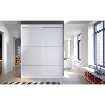 Šatníková skriňa LUSINE biela 1