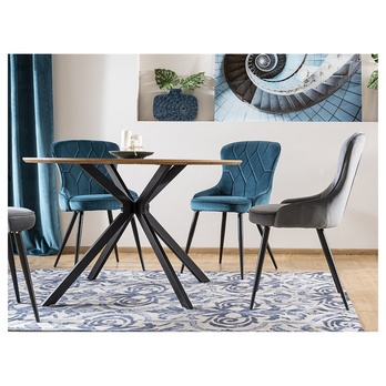 Jedálenská stolička LUTES sivá 3