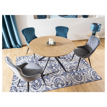 Jedálenská stolička LUTES sivá 4