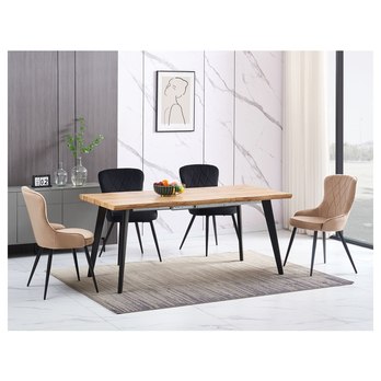 Jedálenská stolička LUTES čierna 1