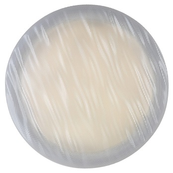 Stropné svietidlo LUVIA biela/priehľadná, priemer 38 cm 4