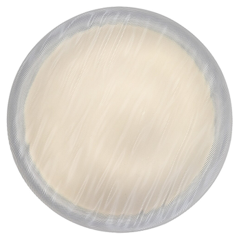 Stropné svietidlo LUVIA biela/priehľadná, priemer 48 cm 4