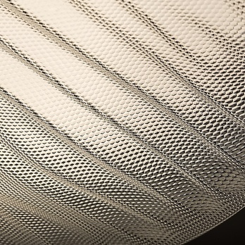 Stropné svietidlo LUVIA biela/priehľadná, priemer 48 cm 5