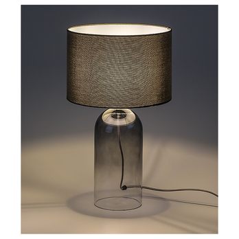 Stolná lampa LUXIN sivá 2