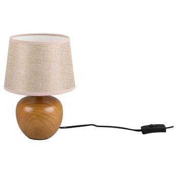 Stolná lampa LUXOR béžová/prírodná 1