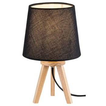 Stolná lampa LYCHEE čierna/prírodná 1