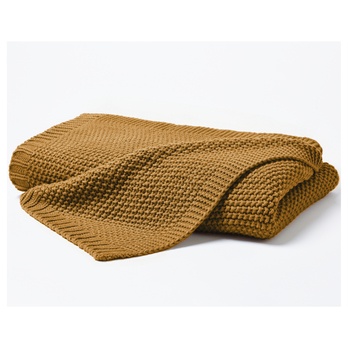 Pléd LYNN NEW horčicová 2