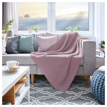 Pléd LYNN NEW mauve 1