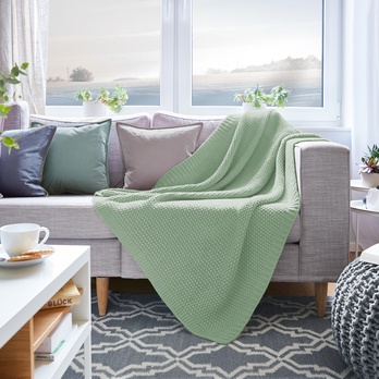 Pléd LYNN NEW šalviová 1