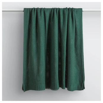 Pléd  LYNN tmavozelená 2