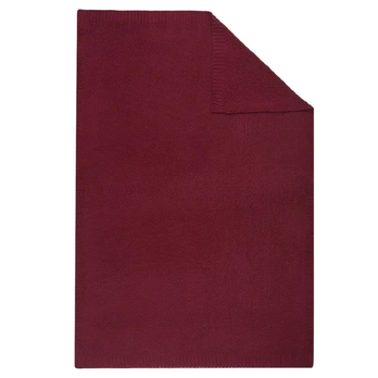 Pléd  LYNN tmavočervená 2