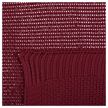 Pléd  LYNN tmavočervená 3