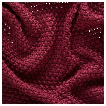 Pléd  LYNN tmavočervená 4