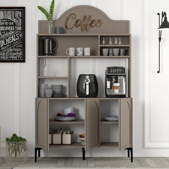 Kávový kútik LYON 2 hnedá 2