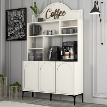 Kávový kútik LYON 2 krémová 4