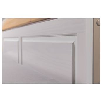 Posteľ  LYSANDRA biela/hnedá, 140x200 cm 11