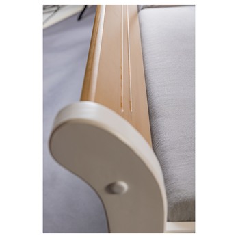 Posteľ  LYSANDRA biela/hnedá, 180x200 cm 10