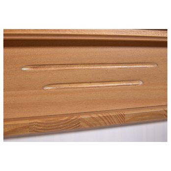 Komoda LYSANDRA biela/hnedá 10