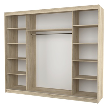 Šatníková skriňa MABELA dub sonoma 2