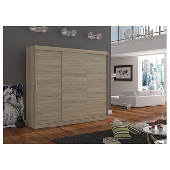 Šatníková skriňa MABELA dub sonoma 3