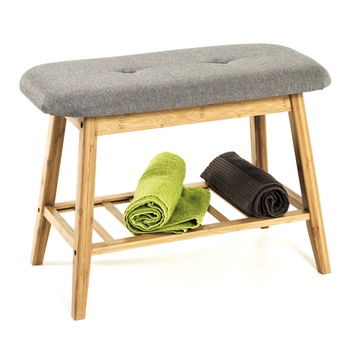 Lavica na topánky MACEDO bambus, šírka 60 cm 1
